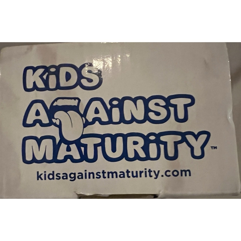 Kids Against Maturity‎ Core Game & Expansion Packs Blue Box Card Game Sealed